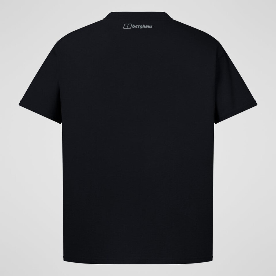 mens map of the toon tee - black berghaus