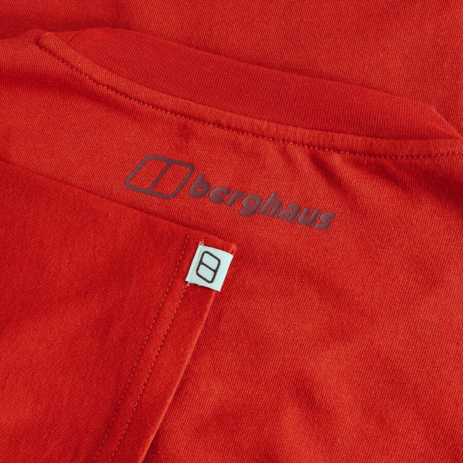 mens map of the toon tee - orange berghaus