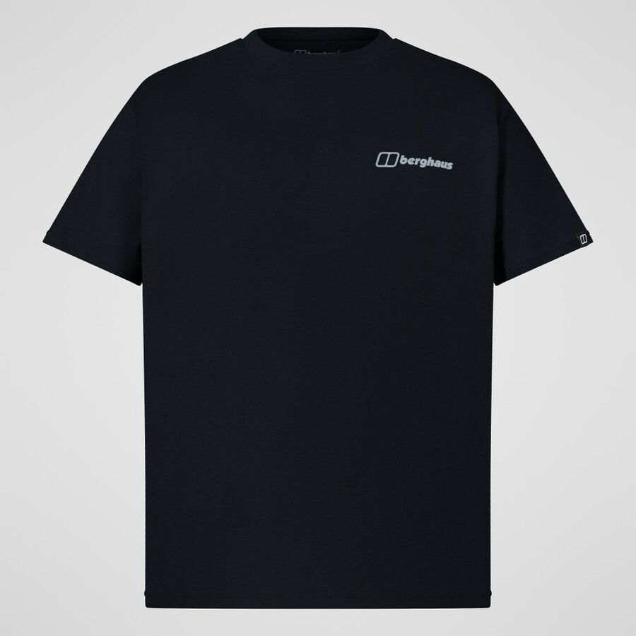 mens coordinates tee - black berghaus