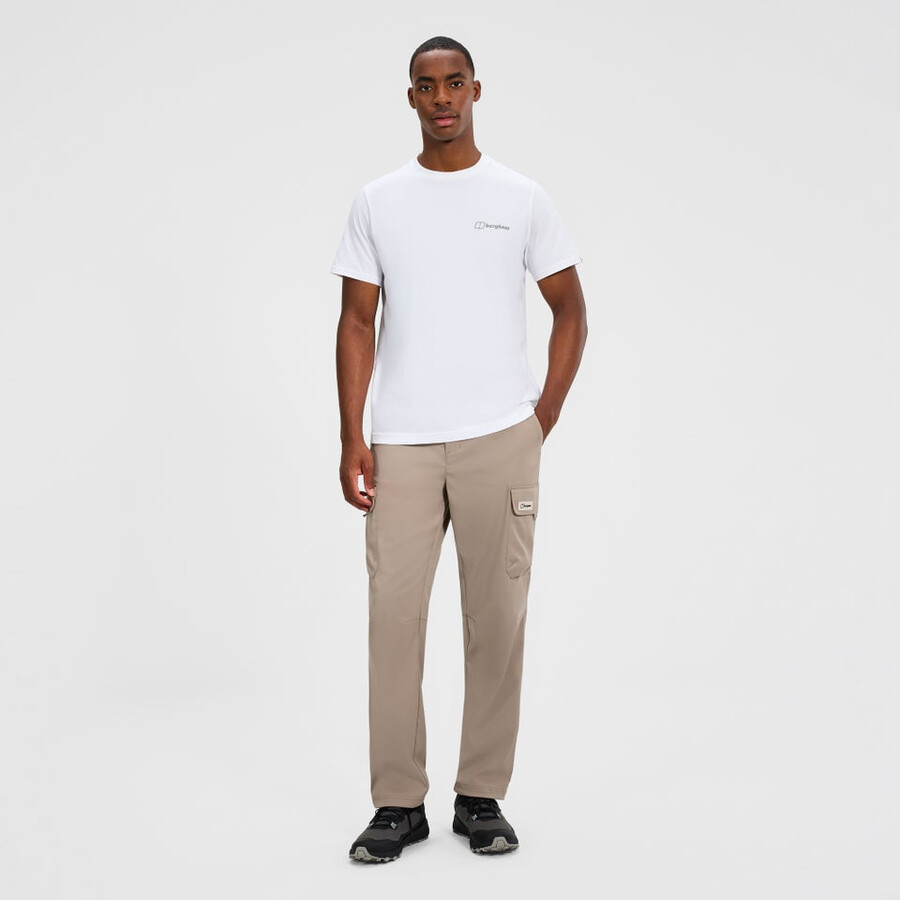 mens coordinates tee - white berghaus