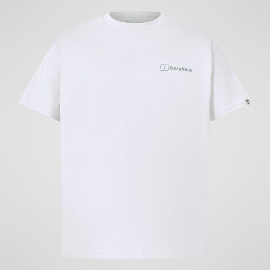 mens coordinates tee - white berghaus