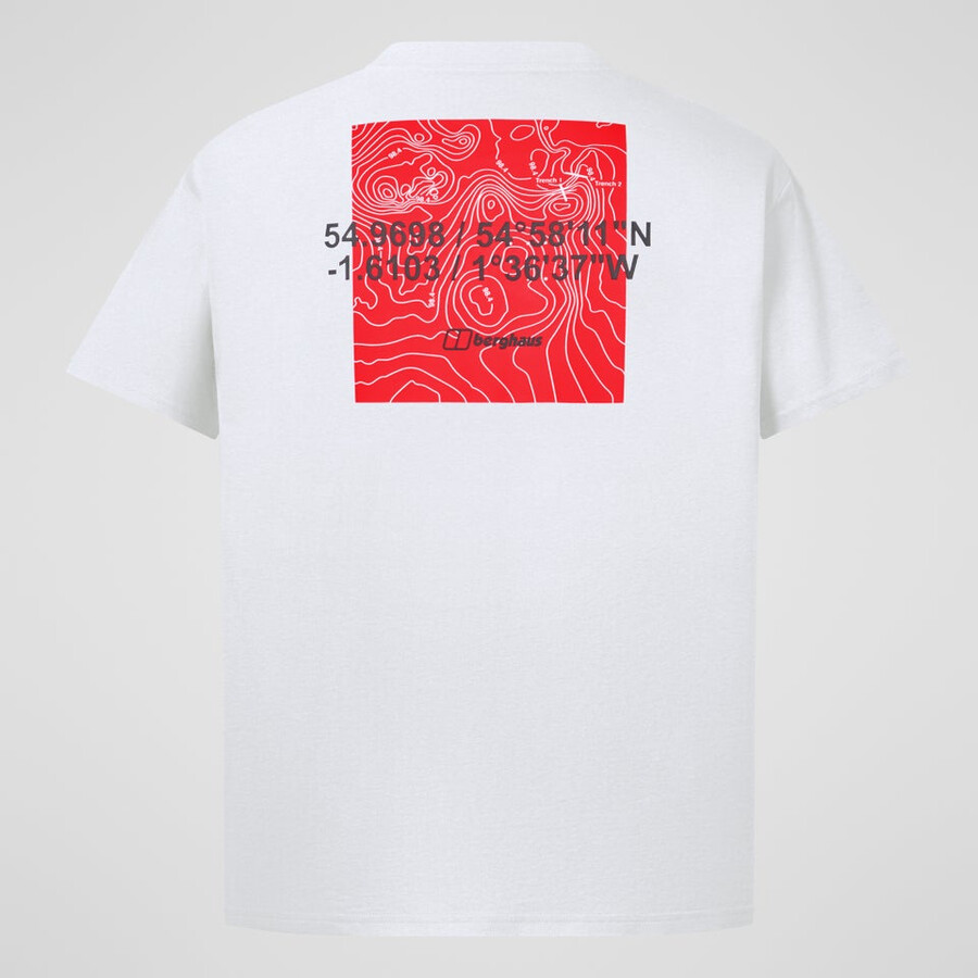 mens coordinates tee - white berghaus