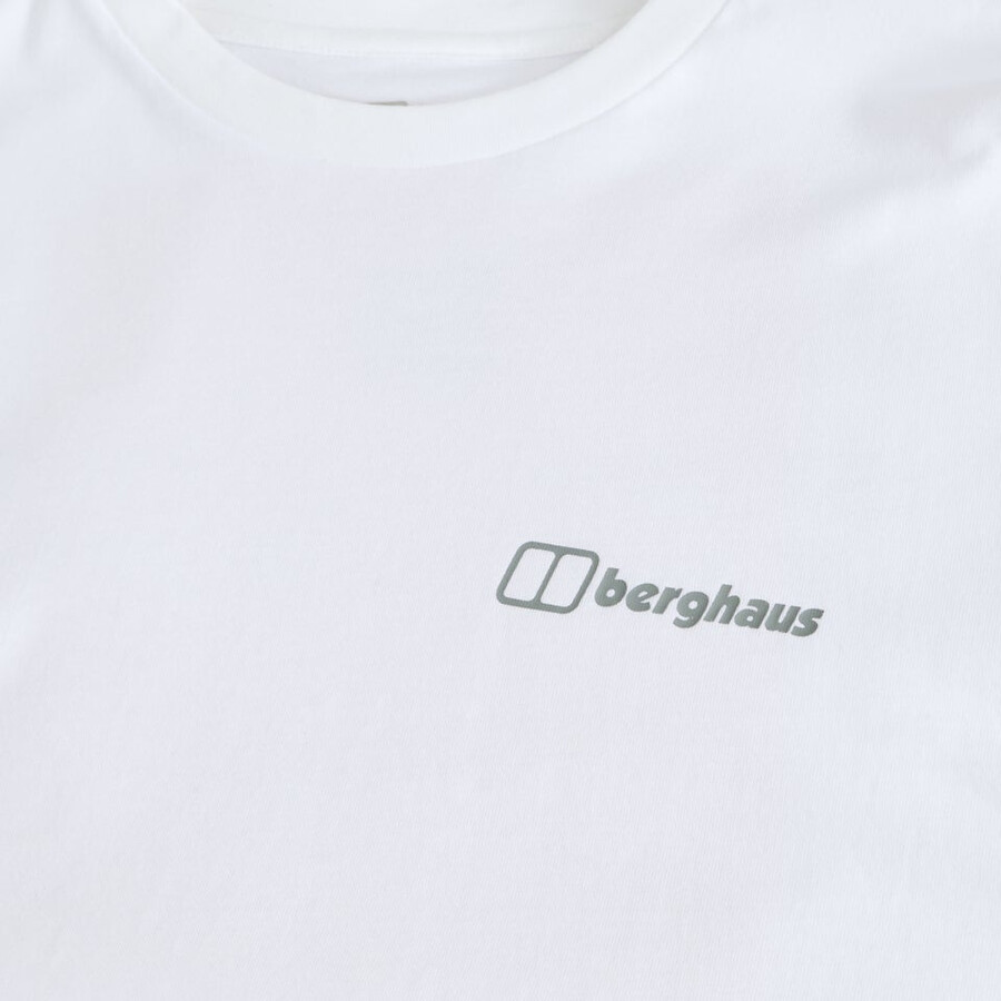 mens coordinates tee - white berghaus