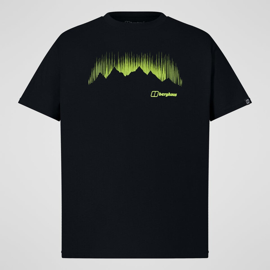mens mountain strike tee - black berghaus