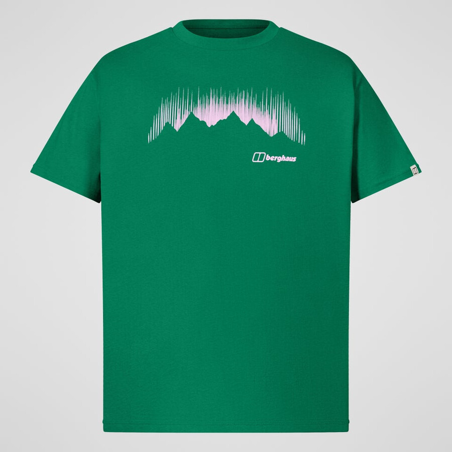 mens mountain strike tee - green berghaus