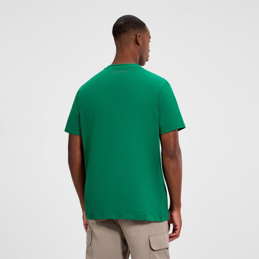 mens mountain strike tee - green berghaus
