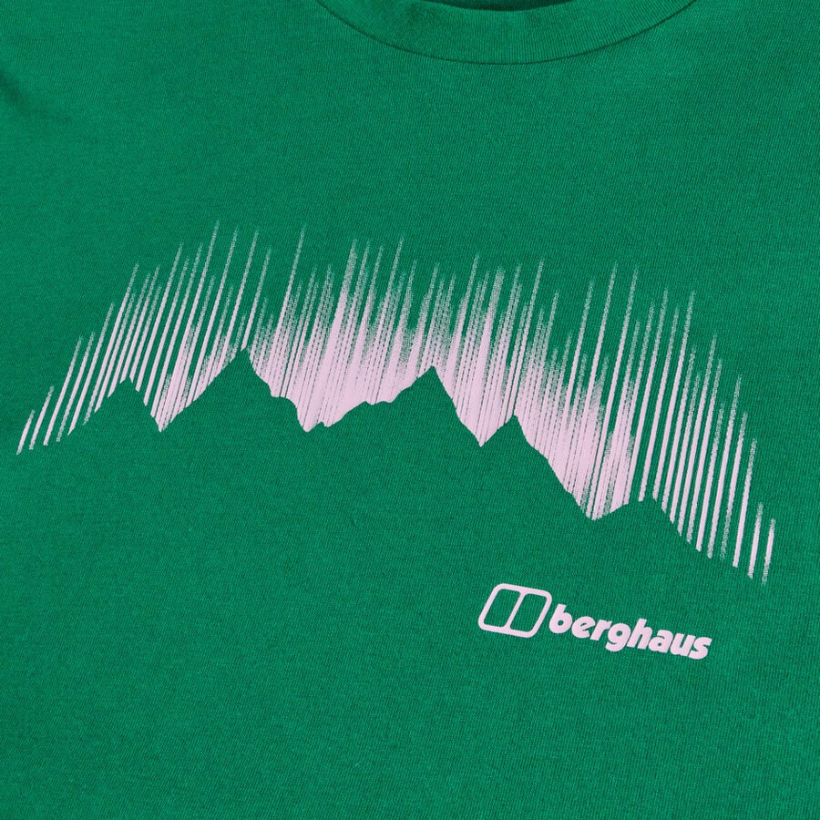 mens mountain strike tee - green berghaus
