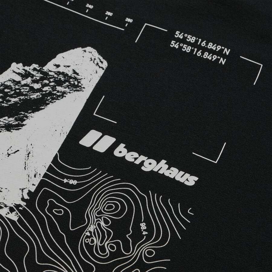 unisex volcanism tee - black berghaus