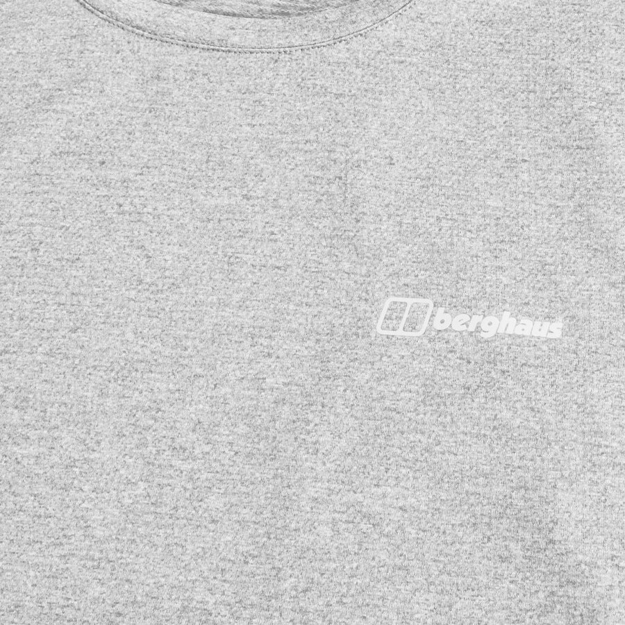 mens firsby tech tee - light grey berghaus