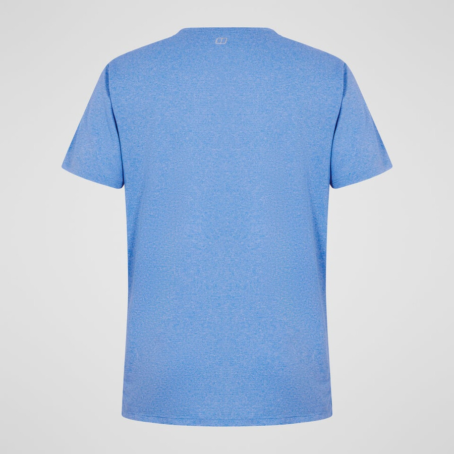 mens firsby tech tee - blue berghaus
