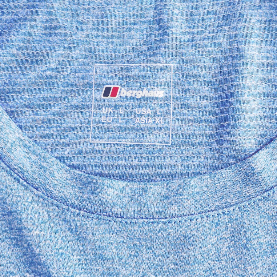 mens firsby tech tee - blue berghaus