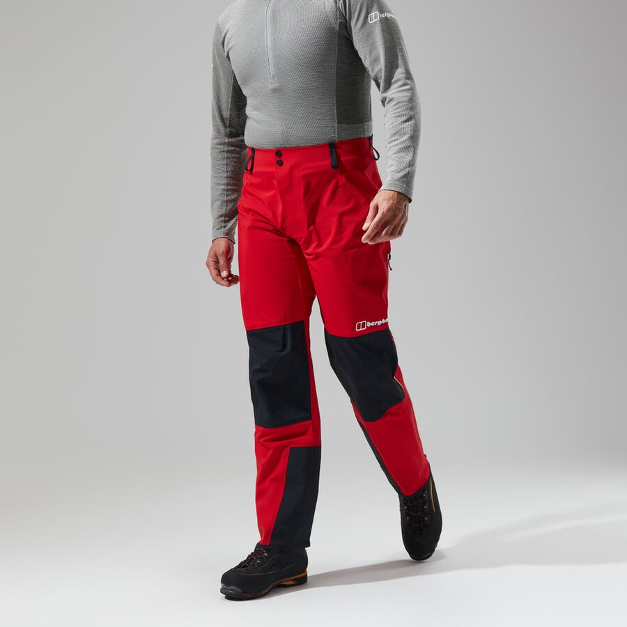 mens mtn seeker gore-tex pant - redblack berghaus
