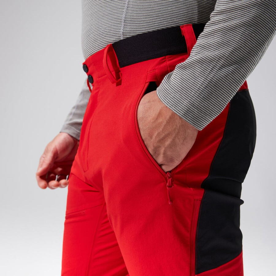 mens mtn guide alpine pant - redblack berghaus