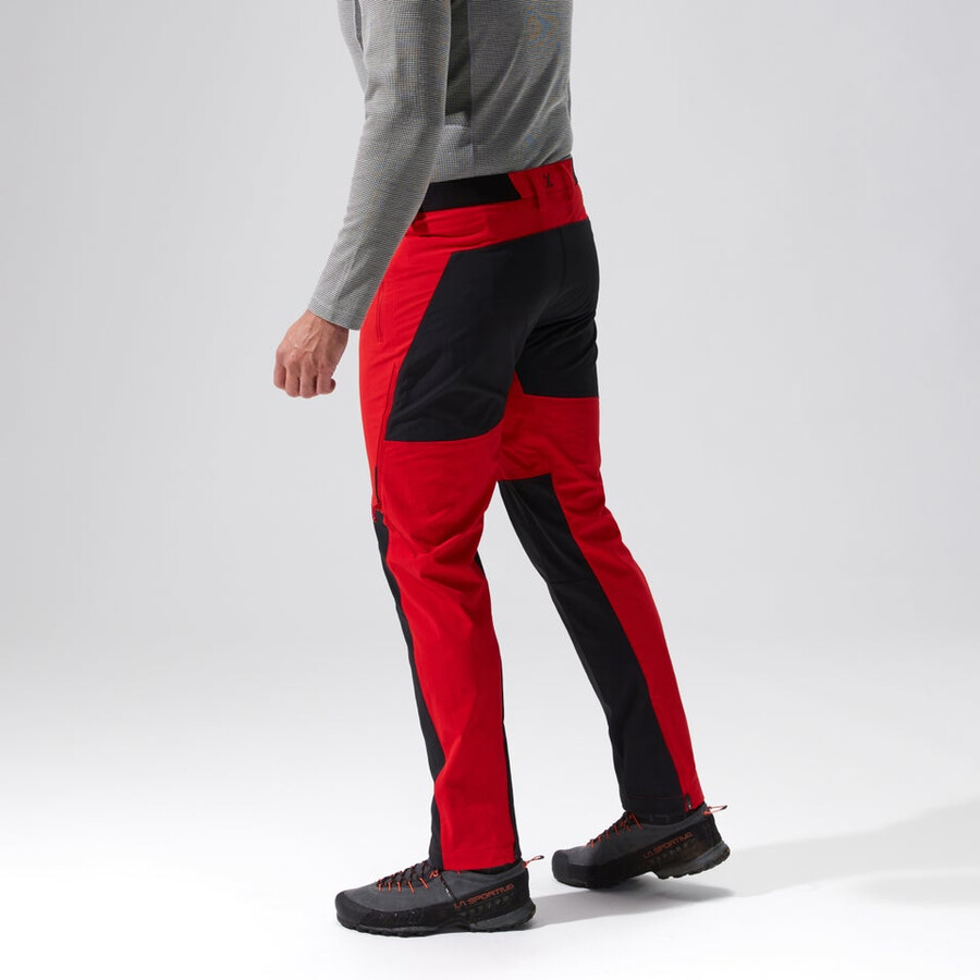 mens mtn guide alpine pant - redblack berghaus