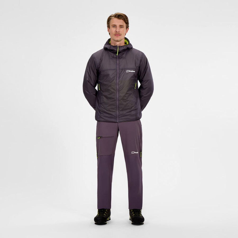 mens mtn guide alpine pant - purple berghaus