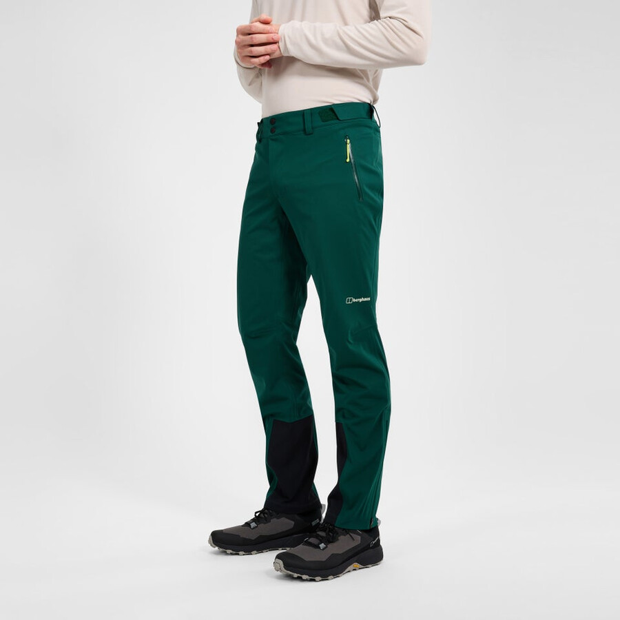 mens ridge-roamer softshell pant - green berghaus