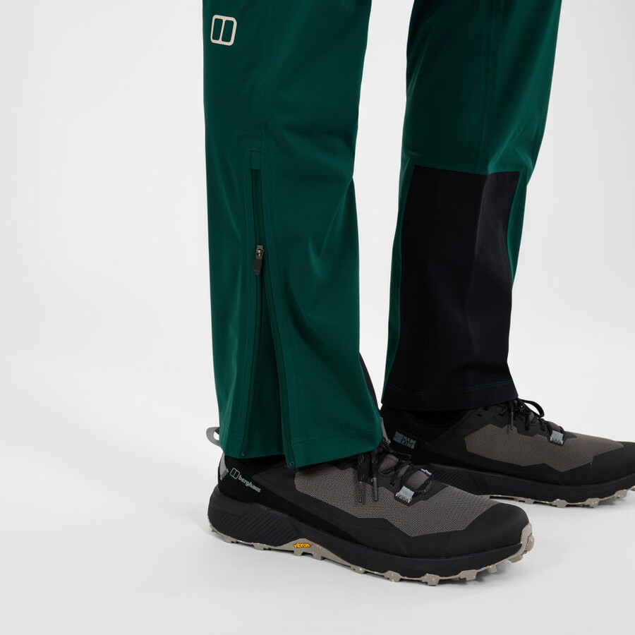 mens ridge-roamer softshell pant - green berghaus