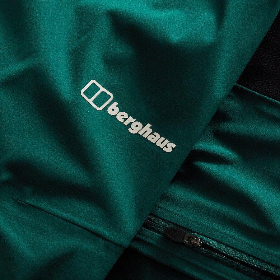 mens ridge-roamer softshell pant - green berghaus