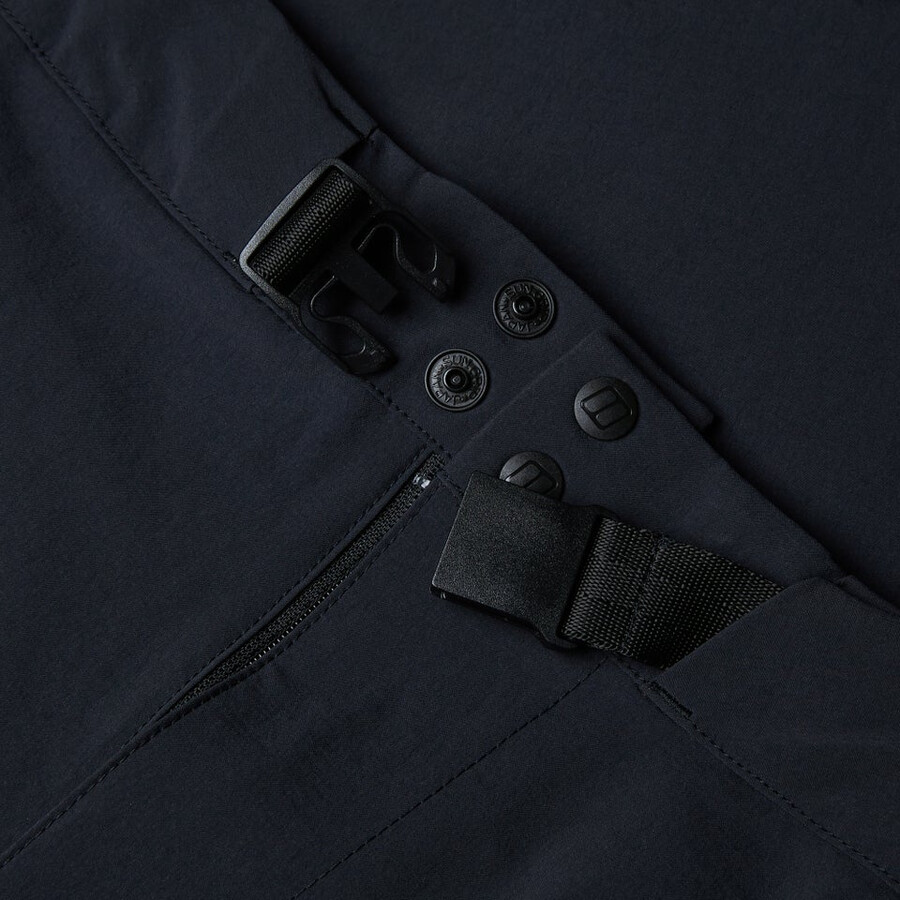 mens trail-explorer zip off pant - black berghaus