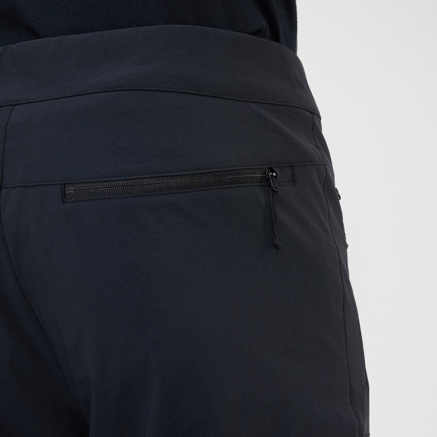 mens trail-explorer zip off pant - black berghaus
