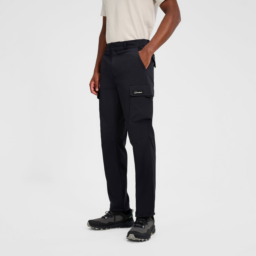 mens everyday cargo pant - black berghaus