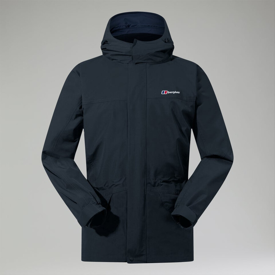mens cornice gore-tex interactive jacket - black berghaus