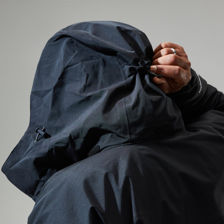 mens cornice gore-tex interactive jacket - black berghaus