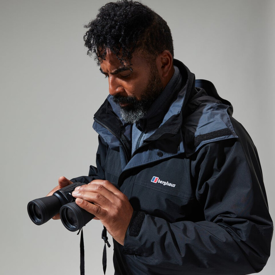 mens cornice gore-tex interactive jacket - black berghaus
