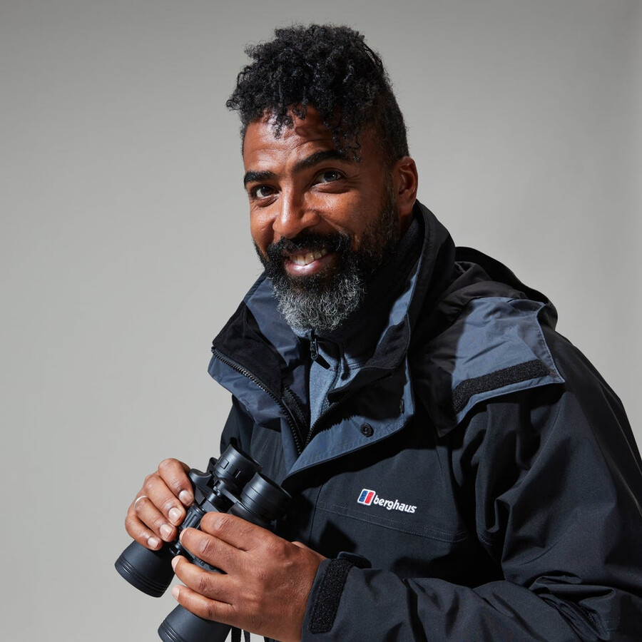 mens cornice gore-tex interactive jacket - black berghaus