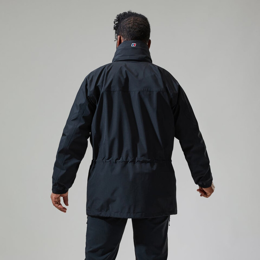 mens cornice gore-tex interactive jacket - black berghaus