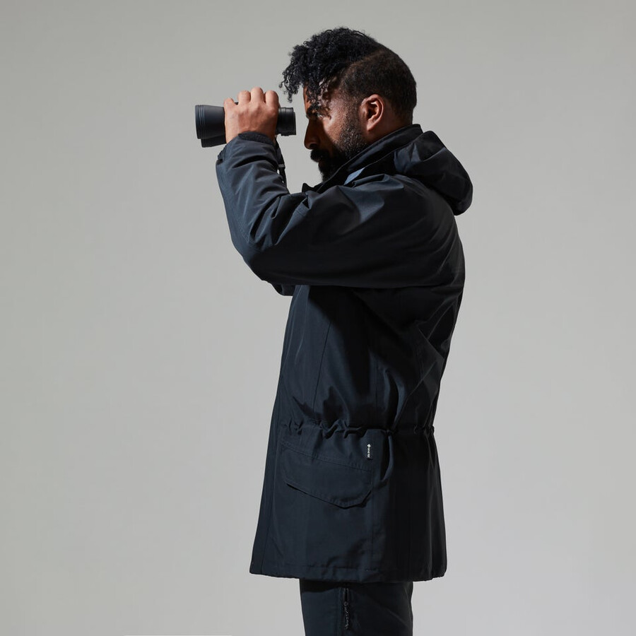 mens cornice gore-tex interactive jacket - black berghaus