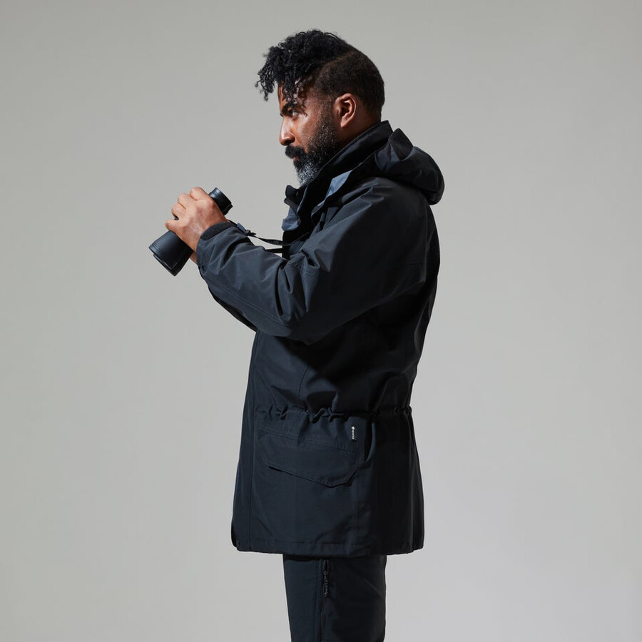 mens cornice gore-tex interactive jacket - black berghaus