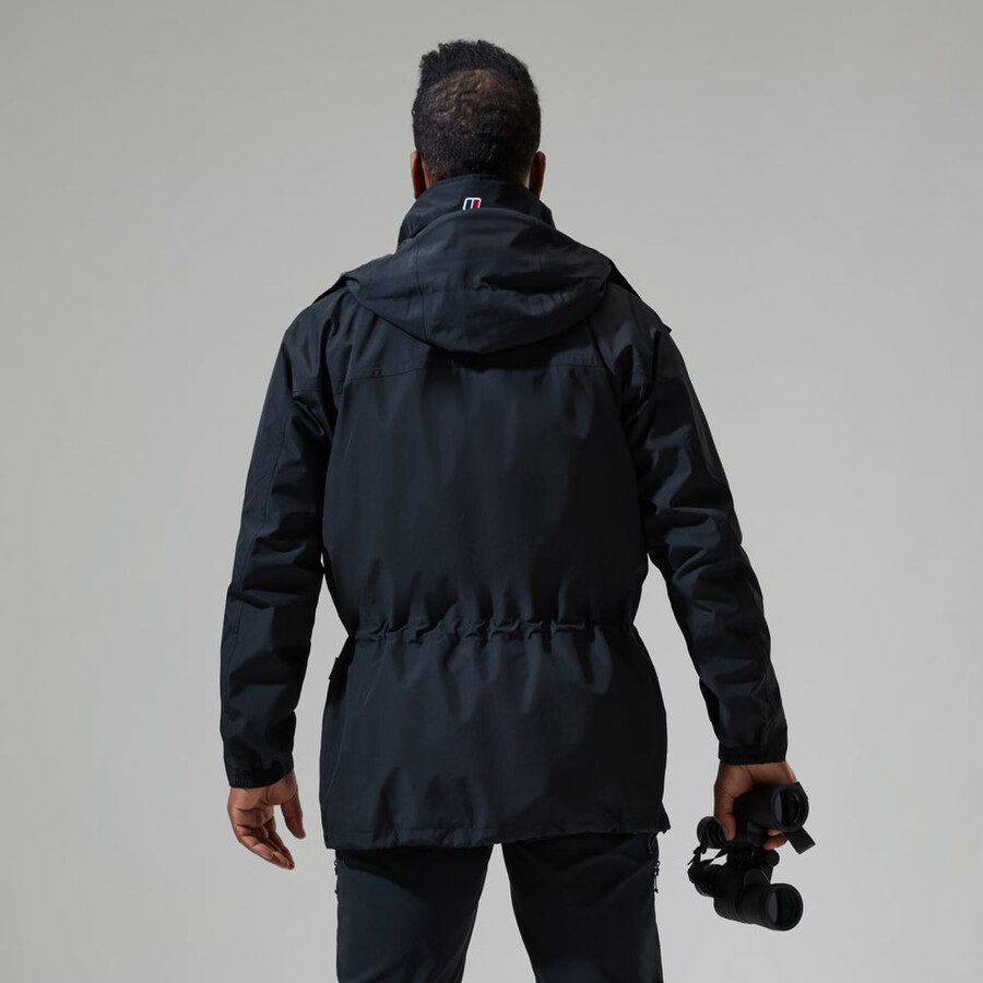 mens cornice gore-tex interactive jacket - black berghaus