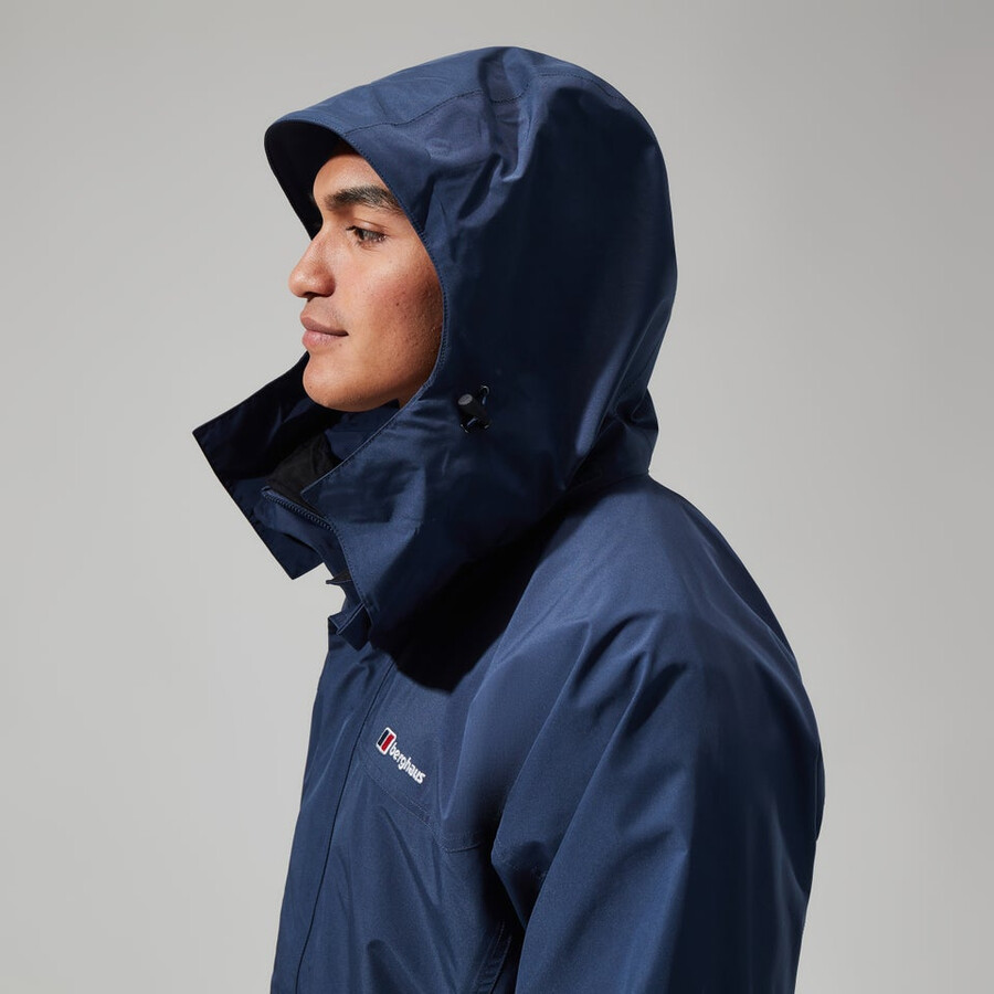 mens cornice gore-tex interactive jacket - dark blue berghaus