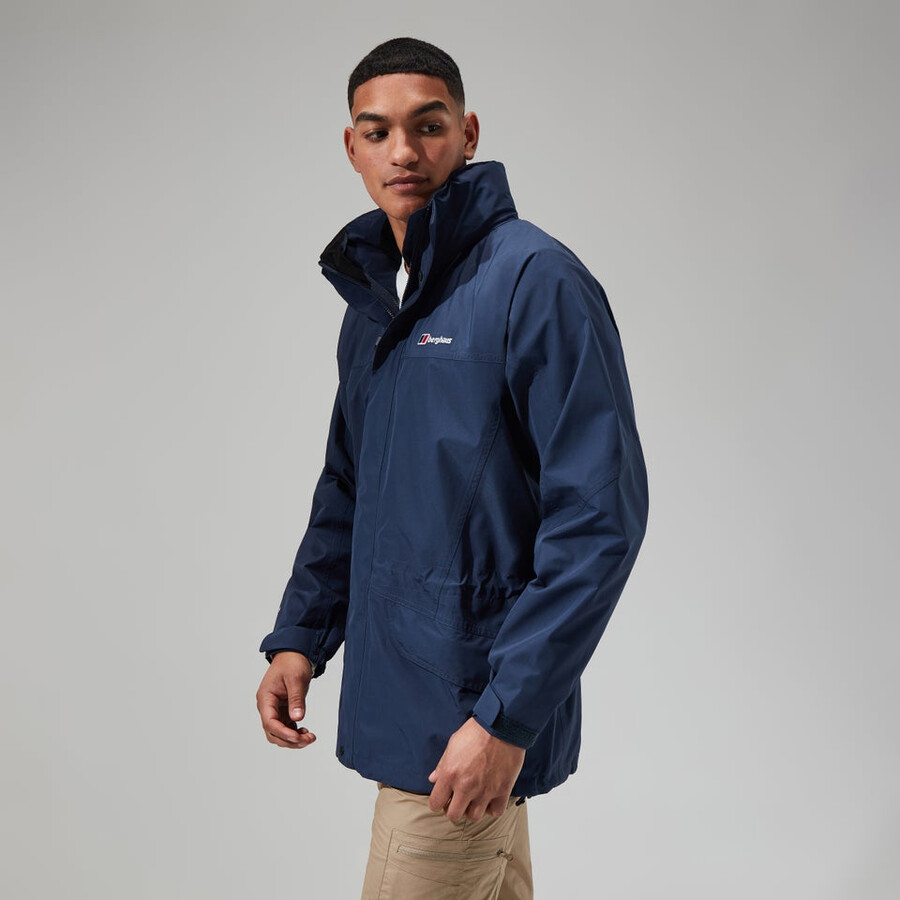 mens cornice gore-tex interactive jacket - dark blue berghaus