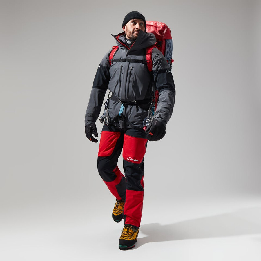 mens mtn guide gore-tex pro jacket - greyblack berghaus