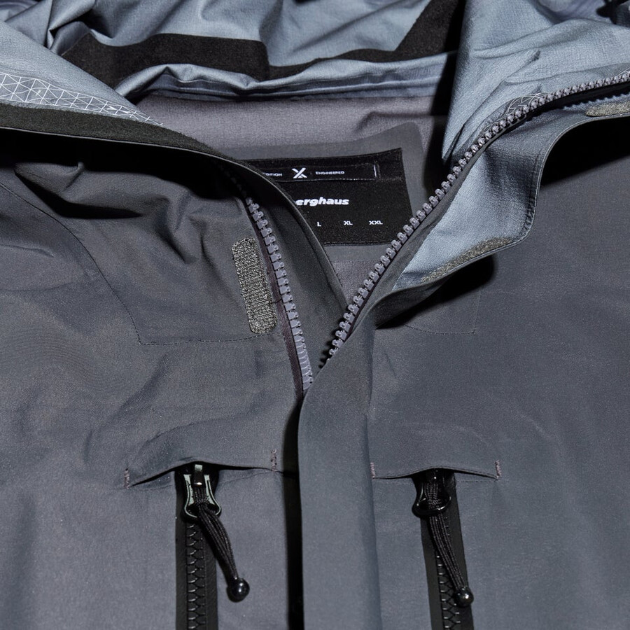 mens mtn guide gore-tex pro jacket - greyblack berghaus
