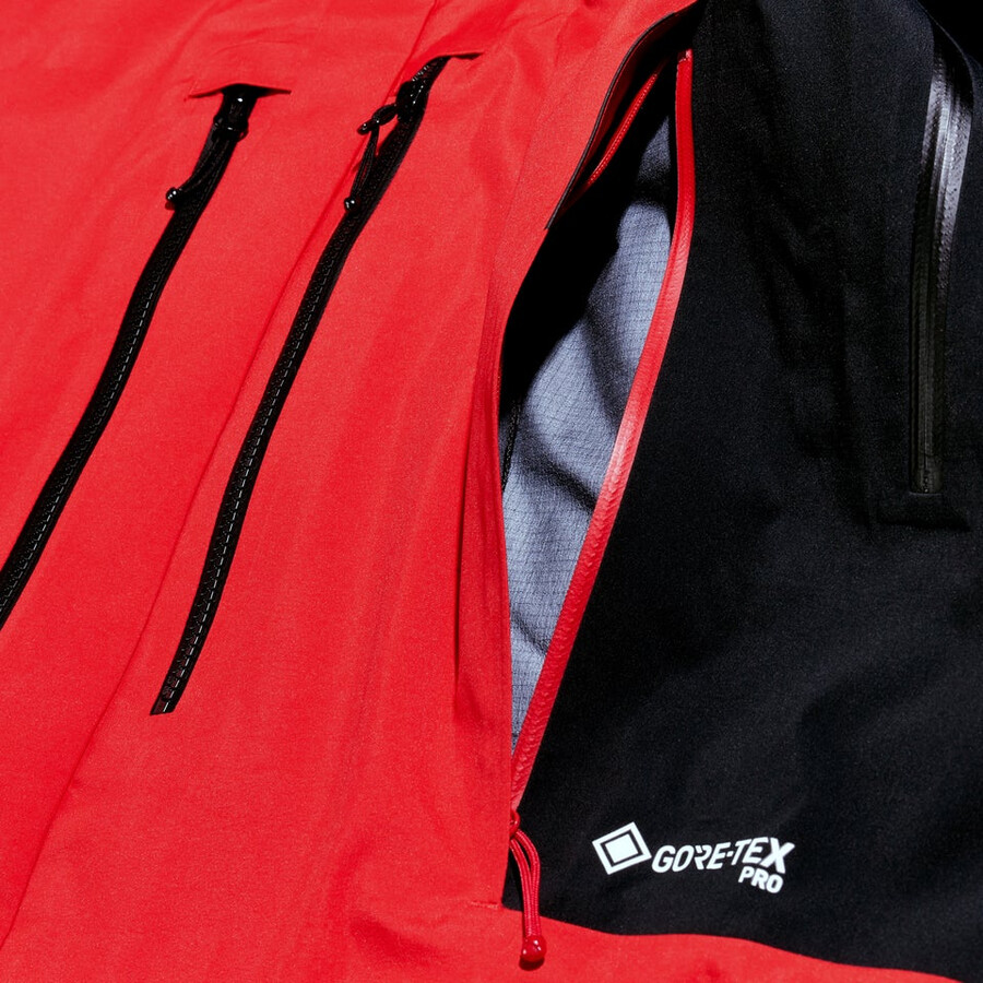 mens mtn guide gore-tex pro jacket - redblack berghaus