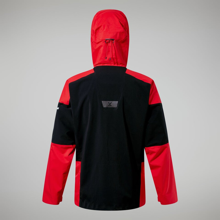 mens mtn guide gore-tex pro jacket - redblack berghaus