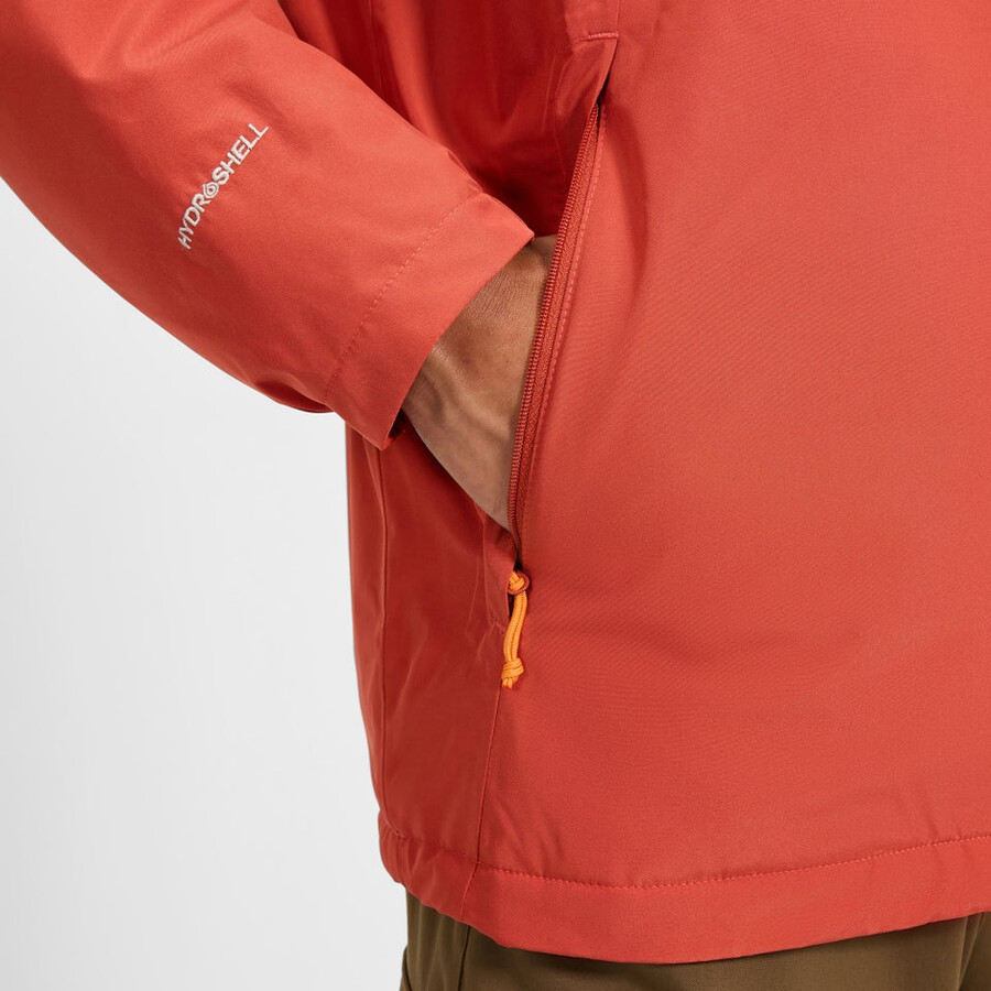 mens deluge pro 3.0 insulated jacket - orange berghaus