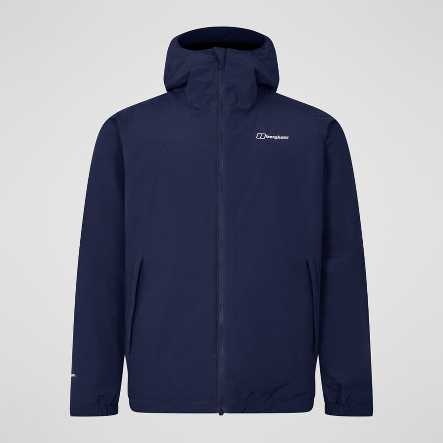 mens deluge pro 3.0 insulated jacket - blue berghaus