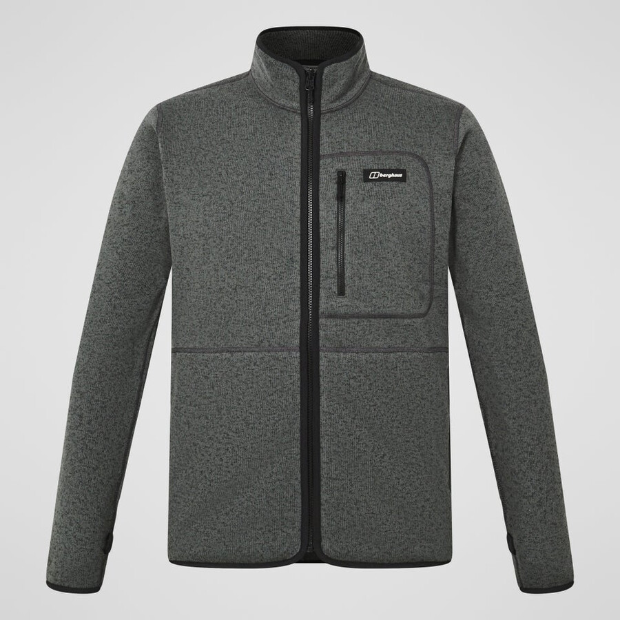 mens asterby interactive jacket - blackgrey berghaus