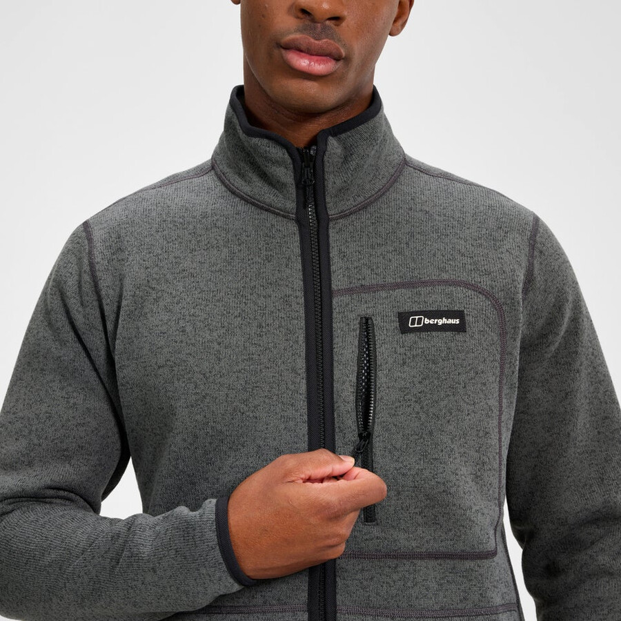 mens asterby interactive jacket - blackgrey berghaus