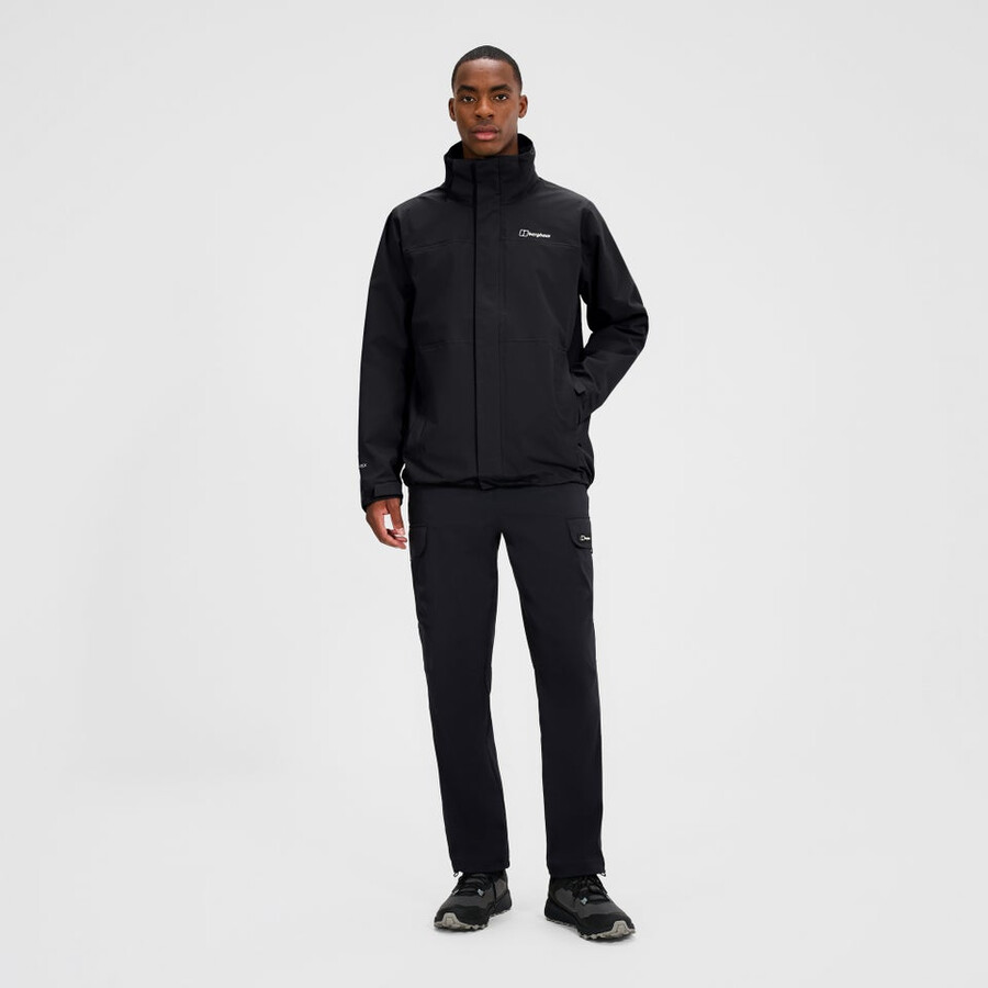 mens hillwalker 2.0 interactive jacket - black berghaus
