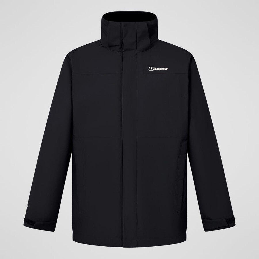 mens hillwalker 2.0 interactive jacket - black berghaus