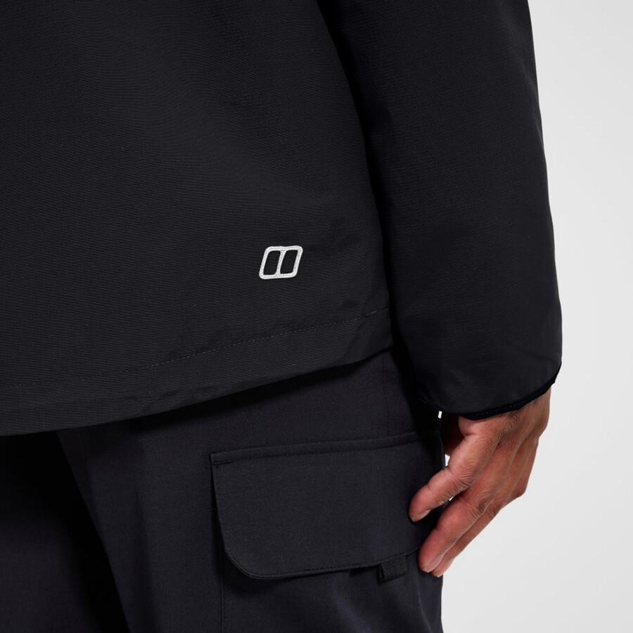 mens hillwalker 2.0 interactive jacket - black berghaus