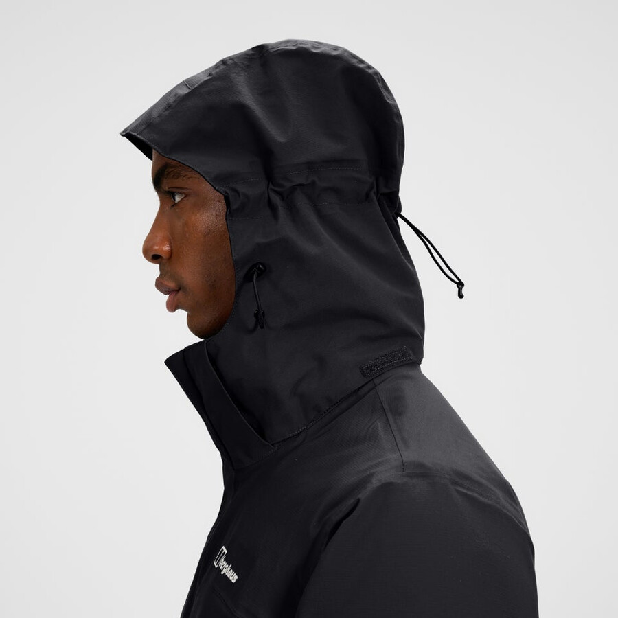 mens hillwalker 2.0 interactive jacket - black berghaus