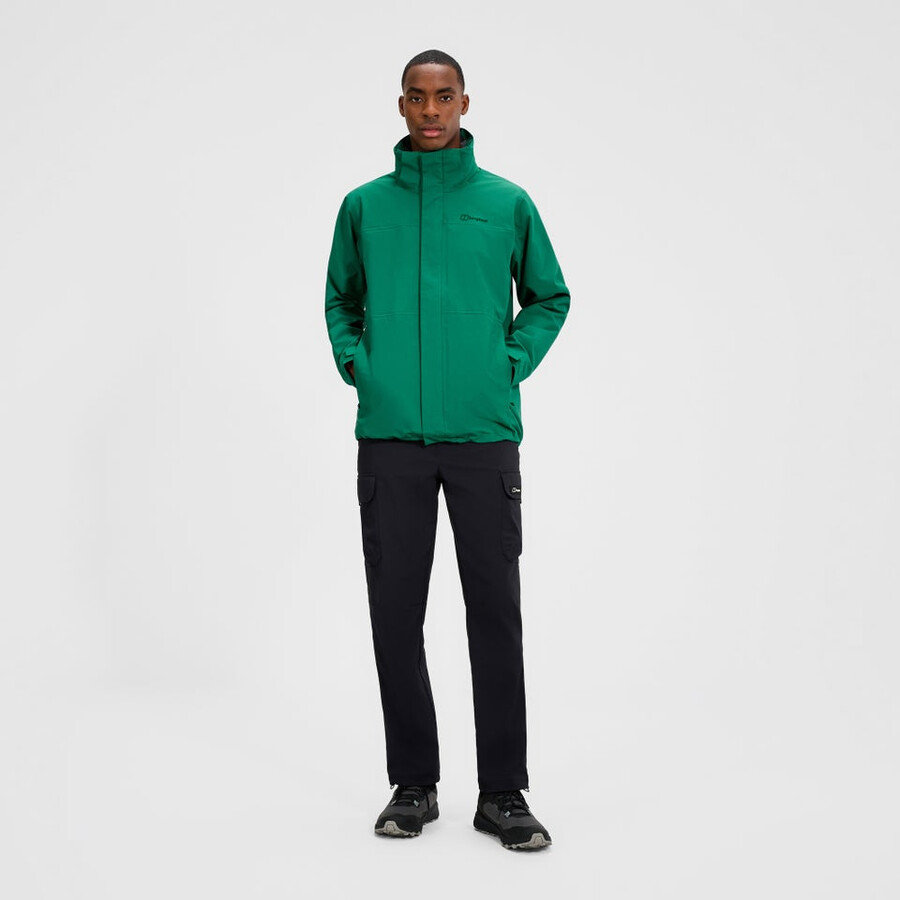mens hillwalker 2.0 interactive jacket - green berghaus