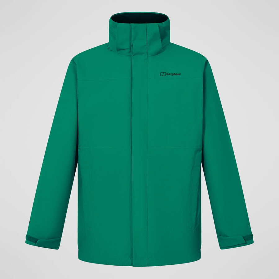 mens hillwalker 2.0 interactive jacket - green berghaus