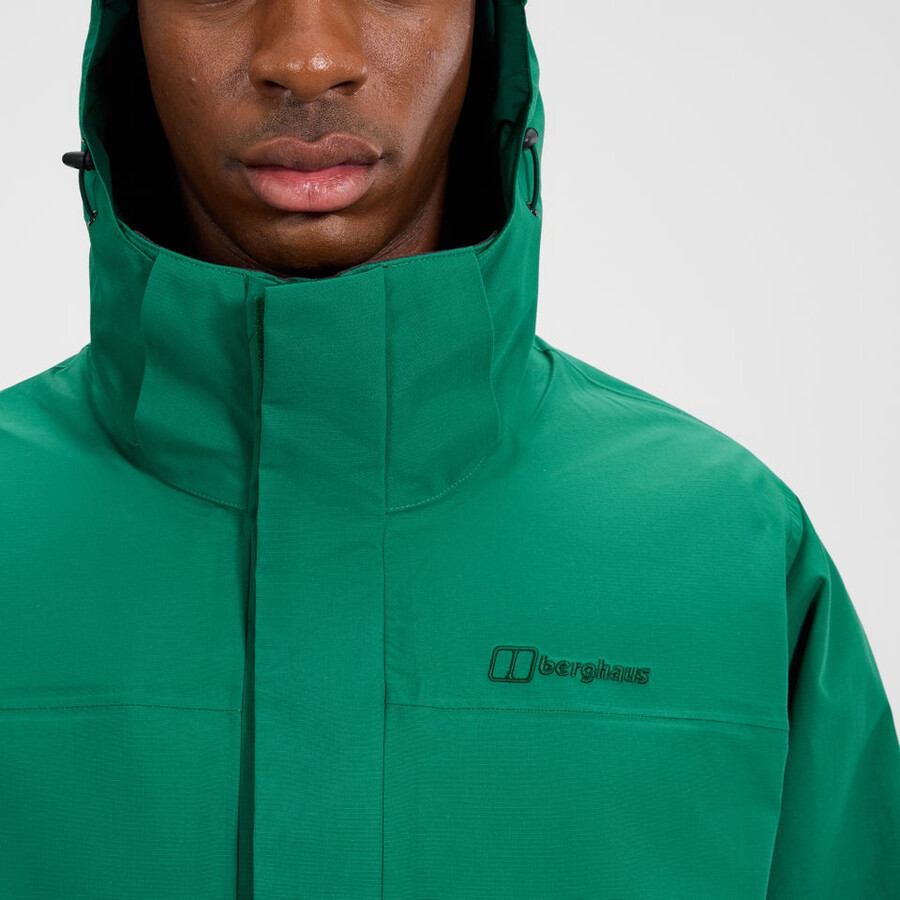 mens hillwalker 2.0 interactive jacket - green berghaus